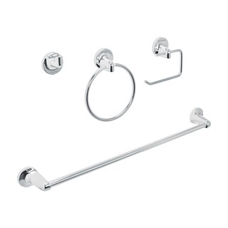 Foto 1 | Juego de Accesorios para Baño Foset Acabado Cromo 4 Piezas