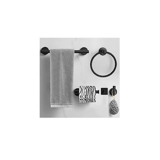 Foto 3 | Accesorios para Baño Belug color Negro de Acero Inoxidable 10 Piezas
