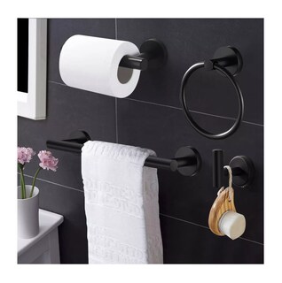 Foto 4 | Accesorios para Baño Belug color Negro de Acero Inoxidable 10 Piezas
