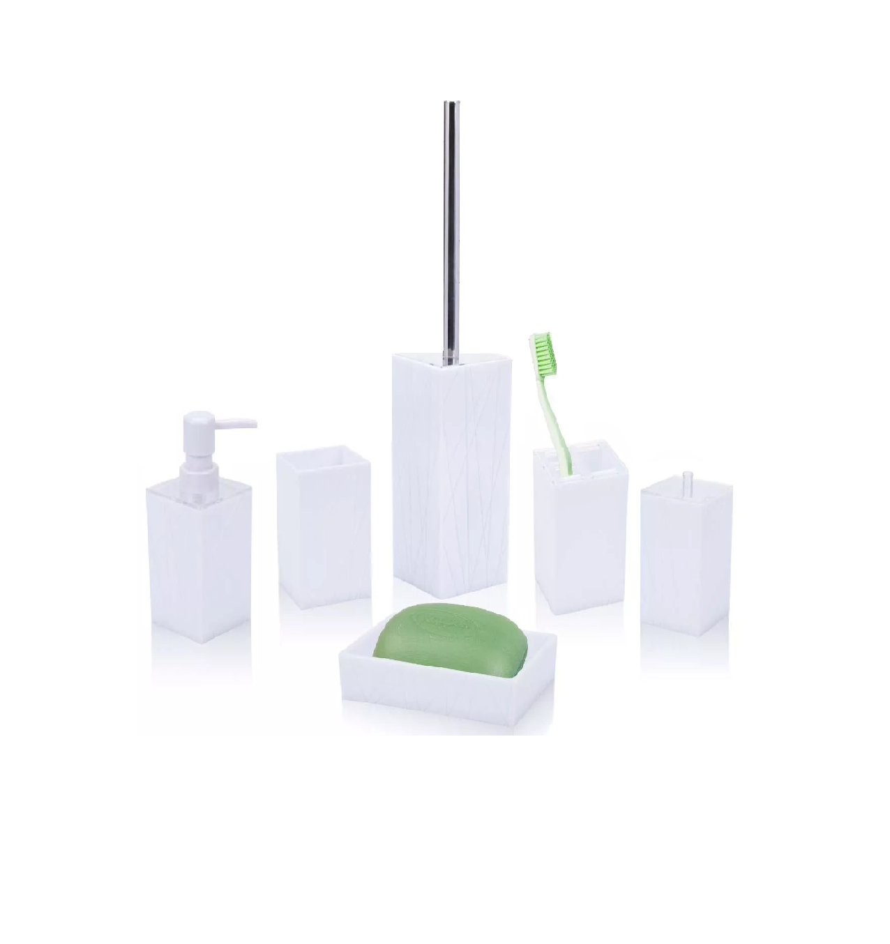 Foto 1 | Juego de Accesorios de Baño Belug 6 Piezas