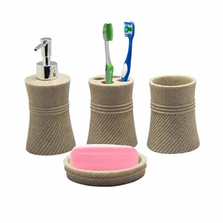 Foto 3 | Juego de Accesorios de Baño Good & Good 4 Piezas