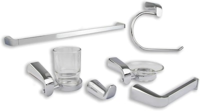 Foto 1 | Cnx Kit De Accesorios Para Baño Con Acabado Cromados