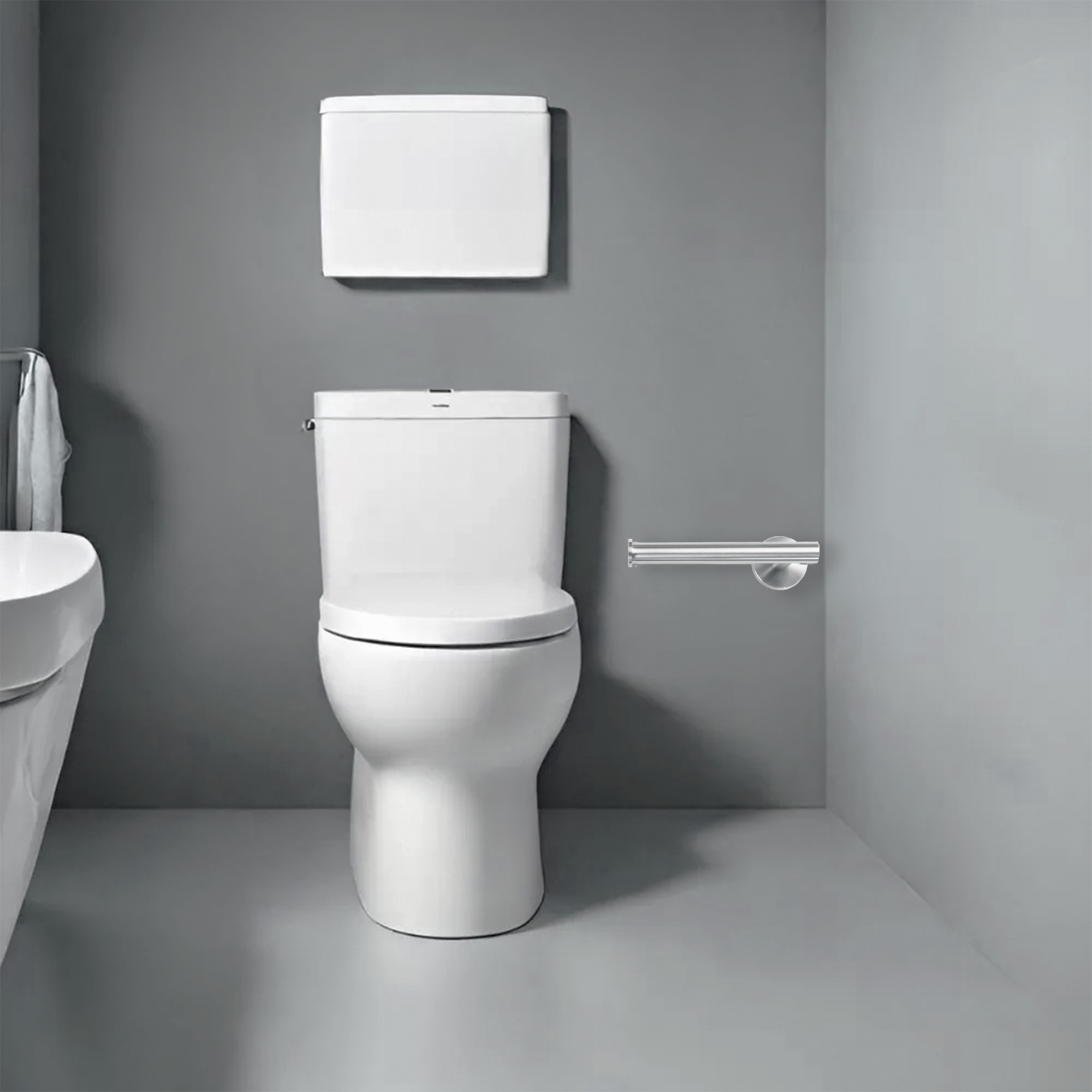 Foto 4 pulgar | Meer - Set De 4 Accesorios Baño De Acero Inoxidable Satinado