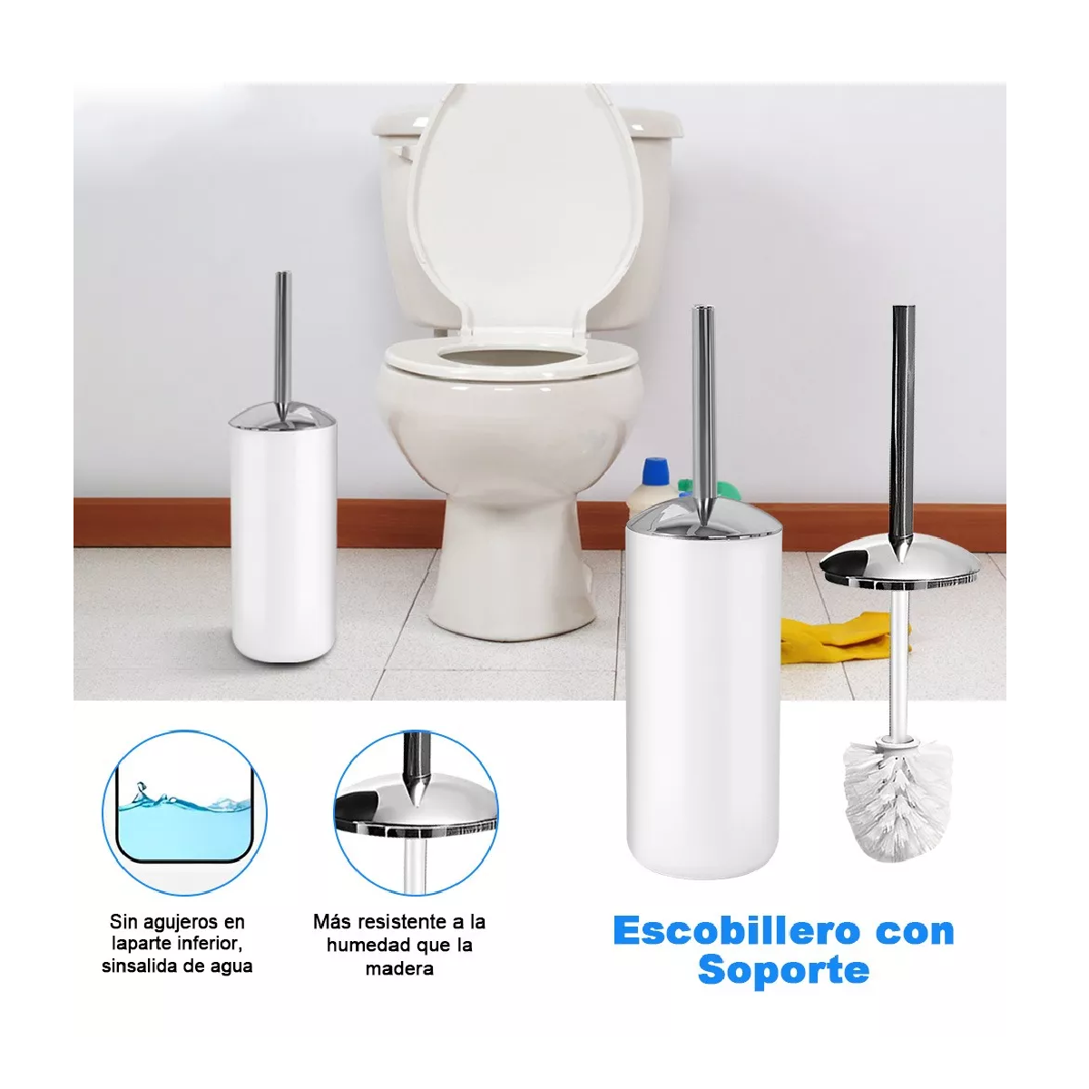 Foto 5 pulgar | Juego de Accesorios de Baño de 6 Piezas