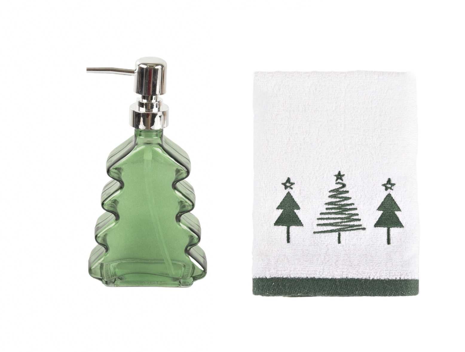 Foto 1 | Juego De Navidad Zense Arbol 2 Piezas Verde