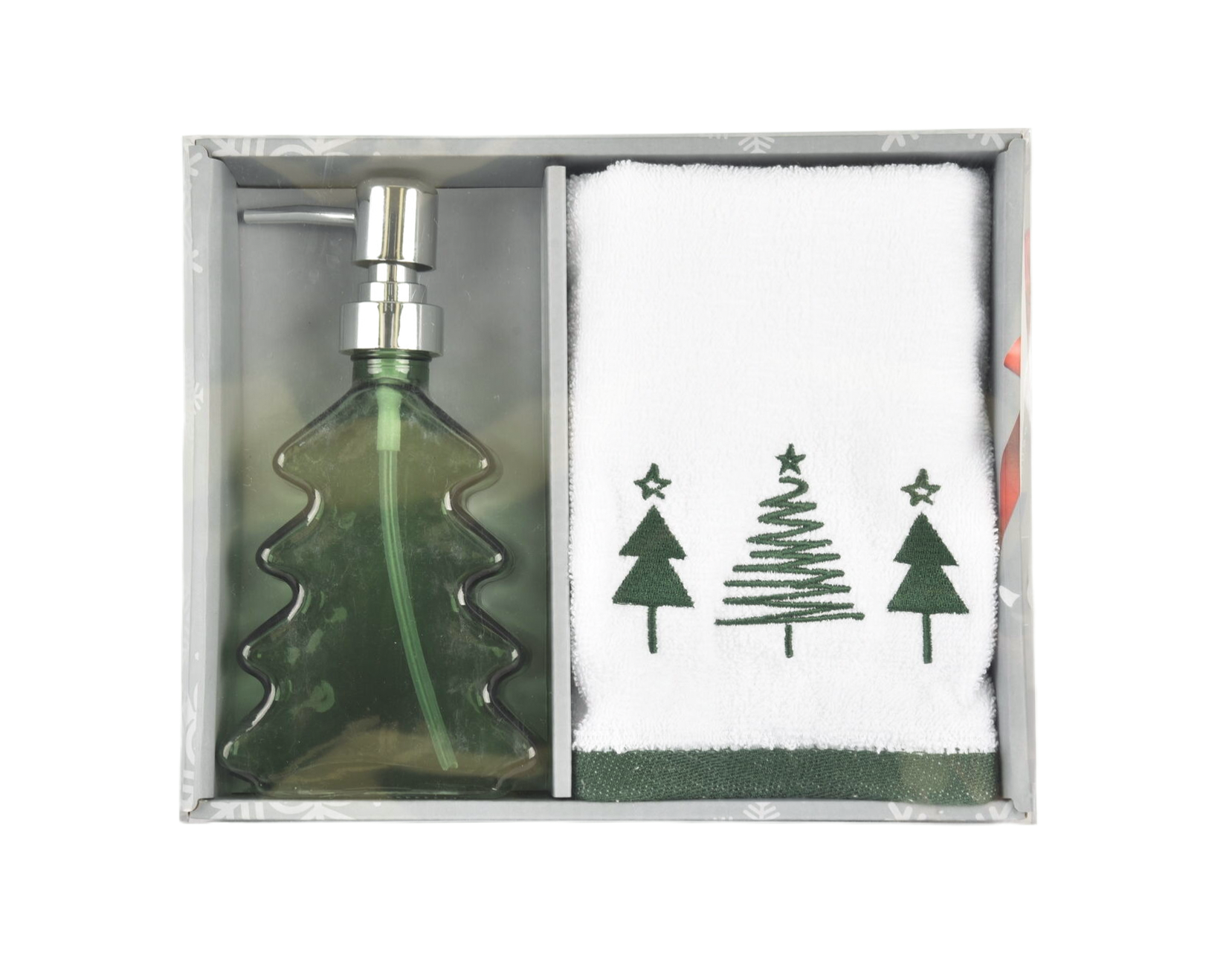 Foto 4 pulgar | Juego De Navidad Zense Arbol 2 Piezas Verde