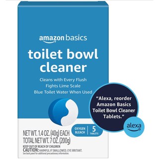 Foto 5 | Tabletas Limpiadoras De Inodoros Amazon Basics, 5 Unidades (paquete De 2) - Venta Internacional.