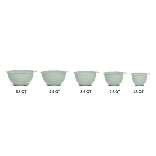 Foto 3 | Juego De 5 Cuencos Para Mezclar Kitchenaid Classic, Color Pistacho - Venta Internacional.