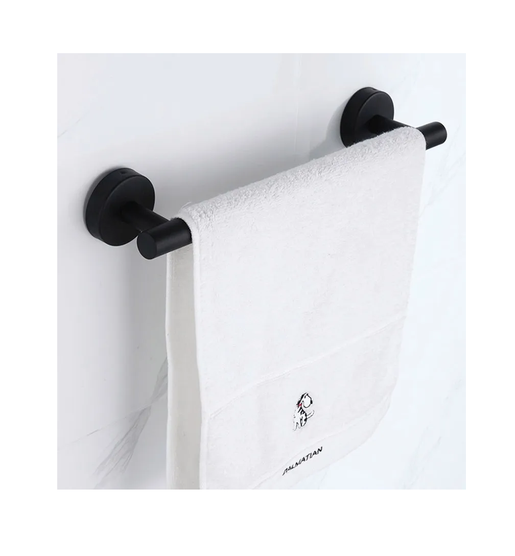 Foto 5 pulgar | Toallero De Baño Mate Juego De Gancho Acero Inoxidable Negro 3pz