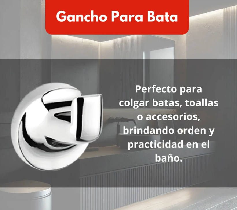 Foto 2 | Juego De Accesorios De Baño Xtellar 6 Pzas Color Plateado