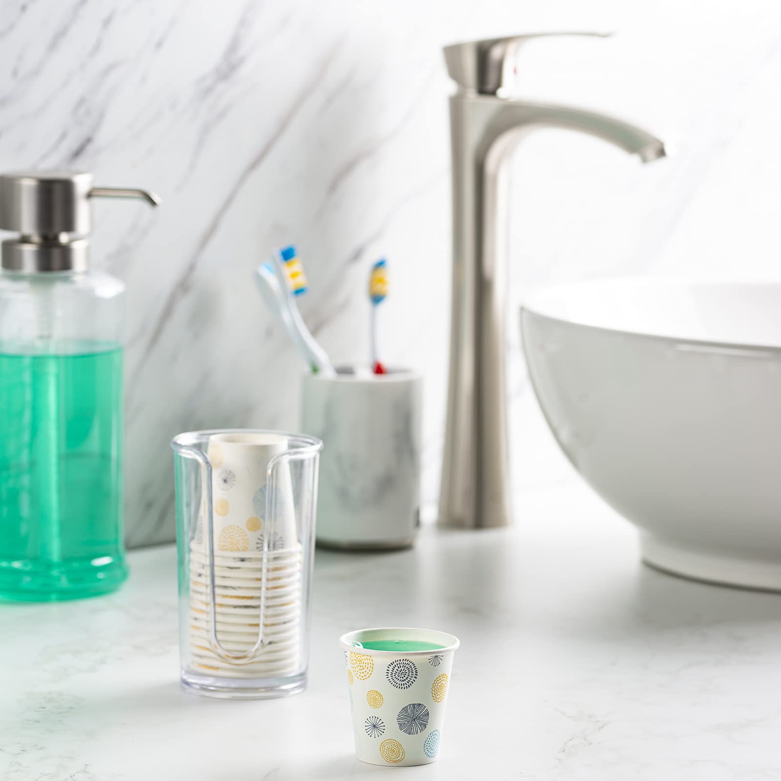 Foto 3 pulgar | Minivasos Desechables Para Enjuague Bucal Para Baño Gusto, 100 X 90 Ml - Venta Internacional.
