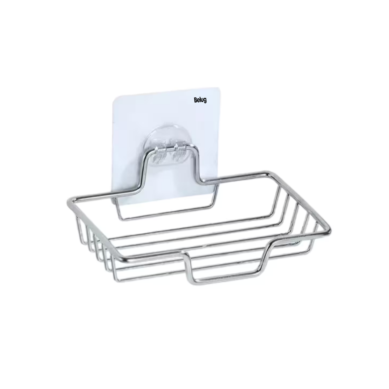 Foto 1 | Jabonera Belug De Acero Inoxidable Para Baño Plegable A La Pared, Plata