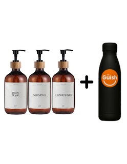 Foto 1 | Juego De Baño 3 Dispensadores + Termo Güish Gratis