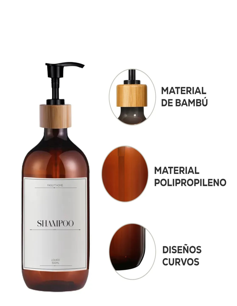 Foto 5 pulgar | Juego De Baño 3 Dispensadores + Termo Güish Gratis