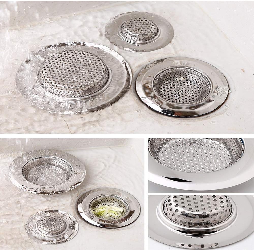 Foto 5 | Juego De Desagües De Ducha Hair Catcher, Paquete De 3 Para Lavabo Y Bañera - Venta Internacional.