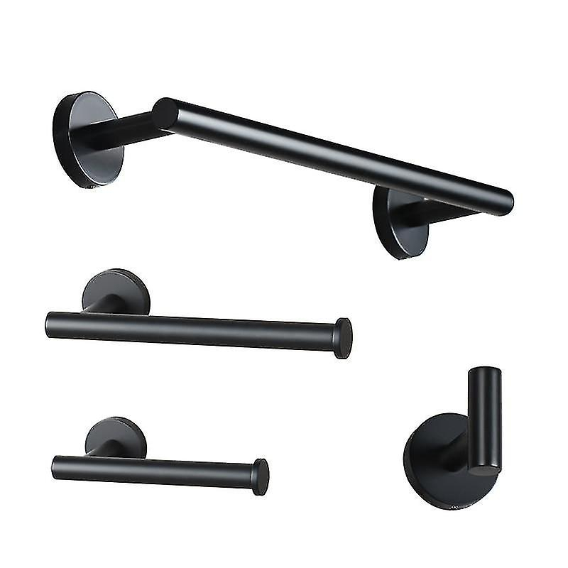 Foto 2 pulgar | Juego De Accesorios De Baño Huoguo Black Inoxidable Steel - Venta Internacional.