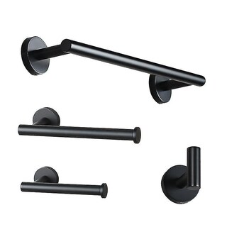 Foto 1 | Juego De Accesorios De Baño Huoguo Black Inoxidable Steel - Venta Internacional.