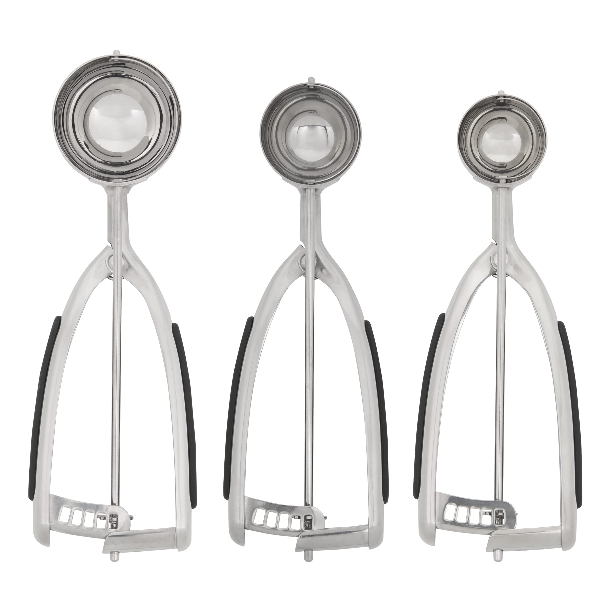 Juego De Cucharas Para Masa De Galletas Kitchenaid De Acero Inoxidable Negro - Venta Internacional. $824