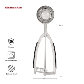 Foto 5 | Juego De Cucharas Para Masa De Galletas Kitchenaid De Acero Inoxidable Negro - Venta Internacional.