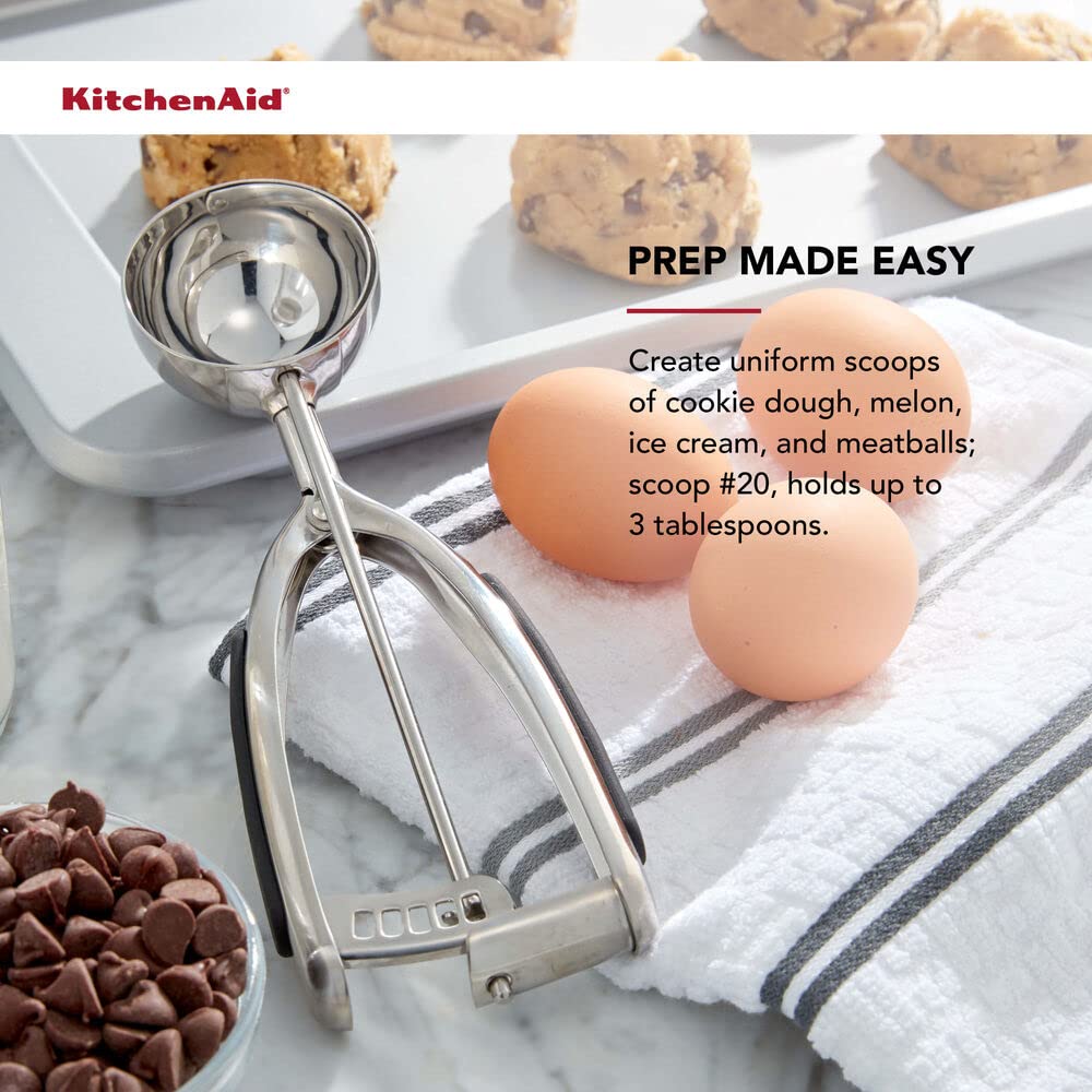 Foto 8 pulgar | Juego De Cucharas Para Masa De Galletas Kitchenaid De Acero Inoxidable Negro - Venta Internacional.