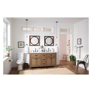 Foto 6 | Toallero Moen Hilliard Con Acabado En Bronce Mediterráneo - Venta Internacional.