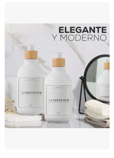 Foto 3 | Juego Xtellar De Baño 3 Dispensadores Jabon Shampoo