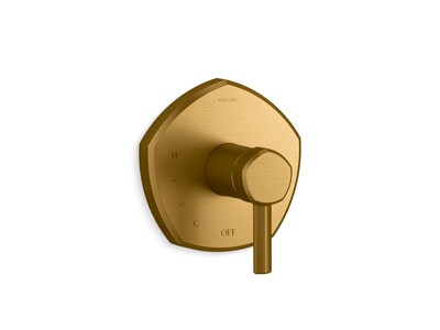 Foto 1 | Moldura De Válvula Kohler Ts27043-4-2mb Occasion™ Rite-temp Latón - Venta Internacional.