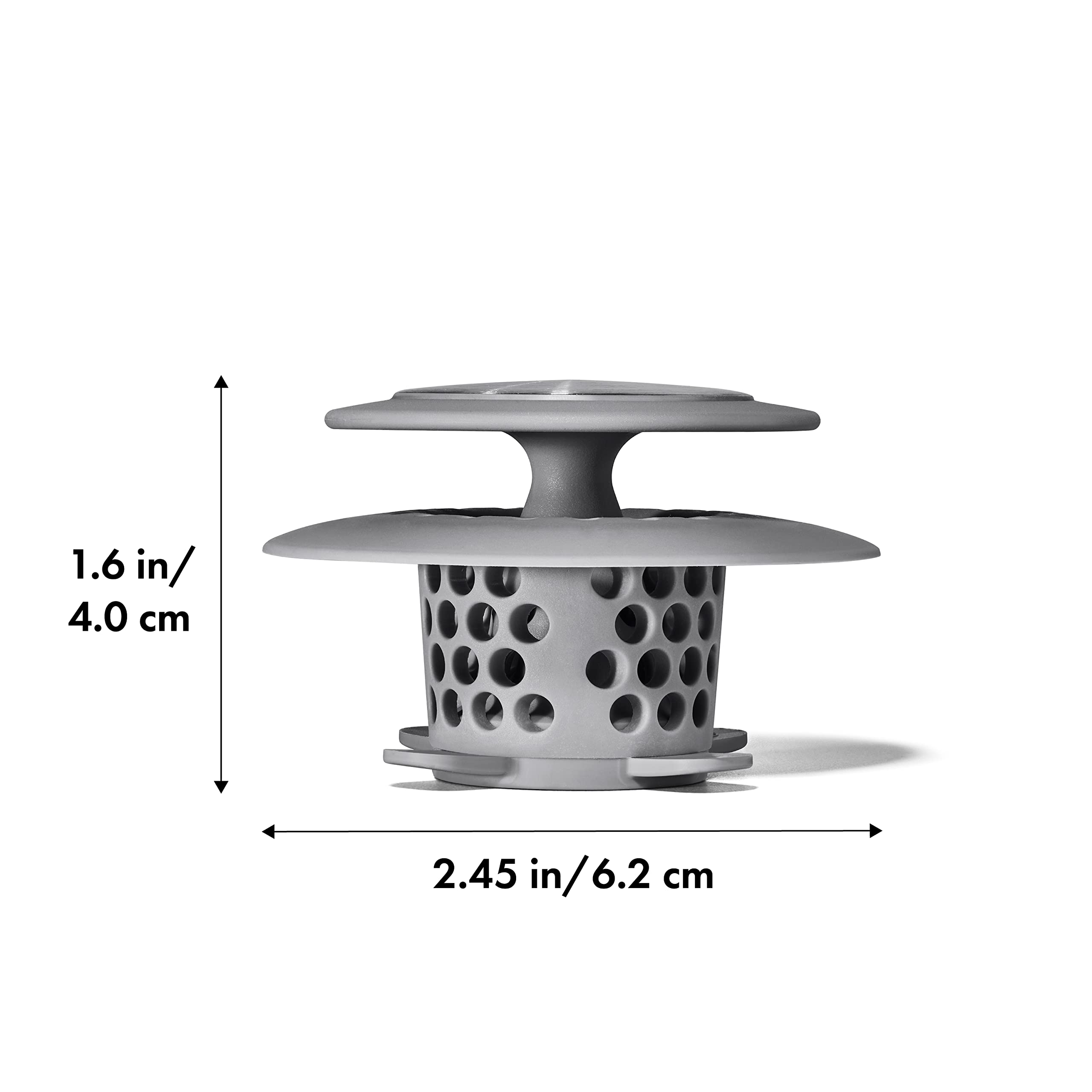 Foto 3 pulgar | Protector De Drenaje Hair Catch Oxo Good Grips De Acero Inoxidable - Venta Internacional.