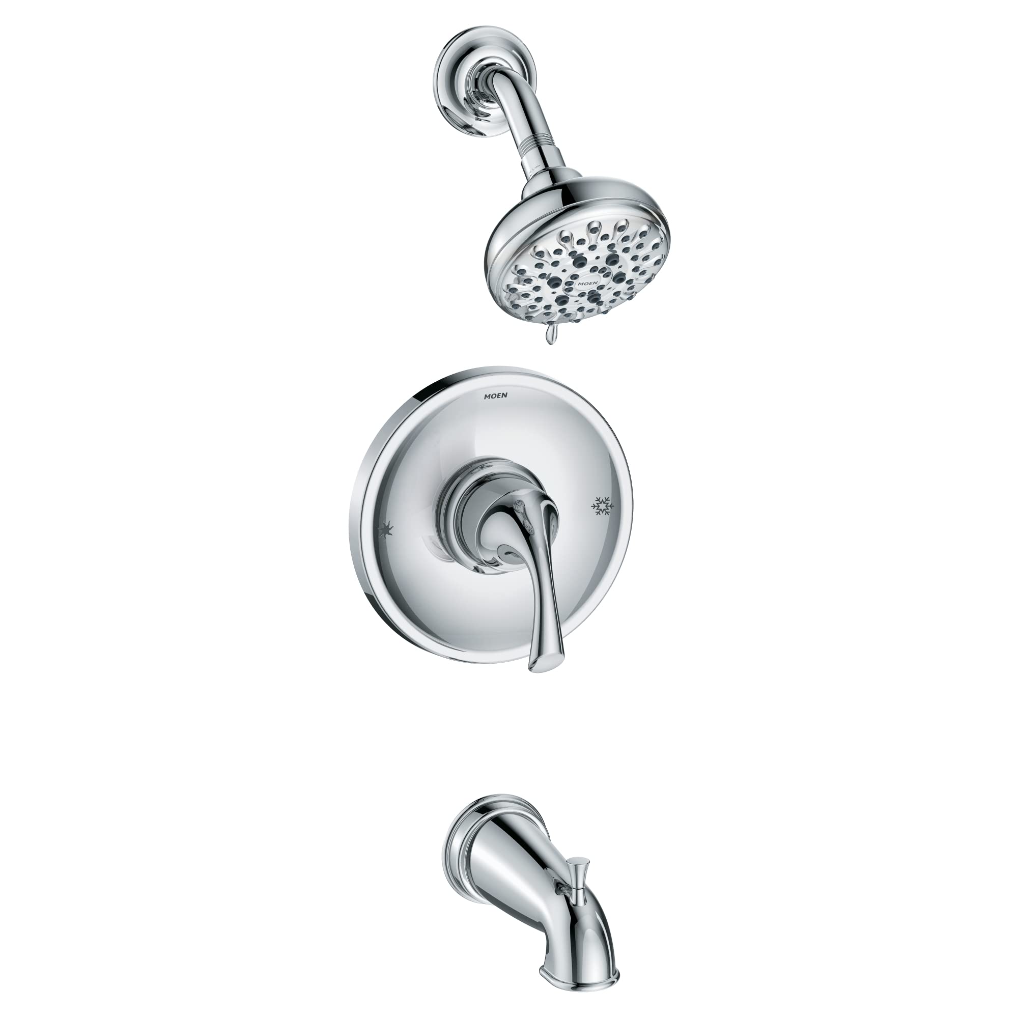 Set De Bañera Y Ducha Moen Idora Chrome Con Válvula 82115 - Venta Internacional.
