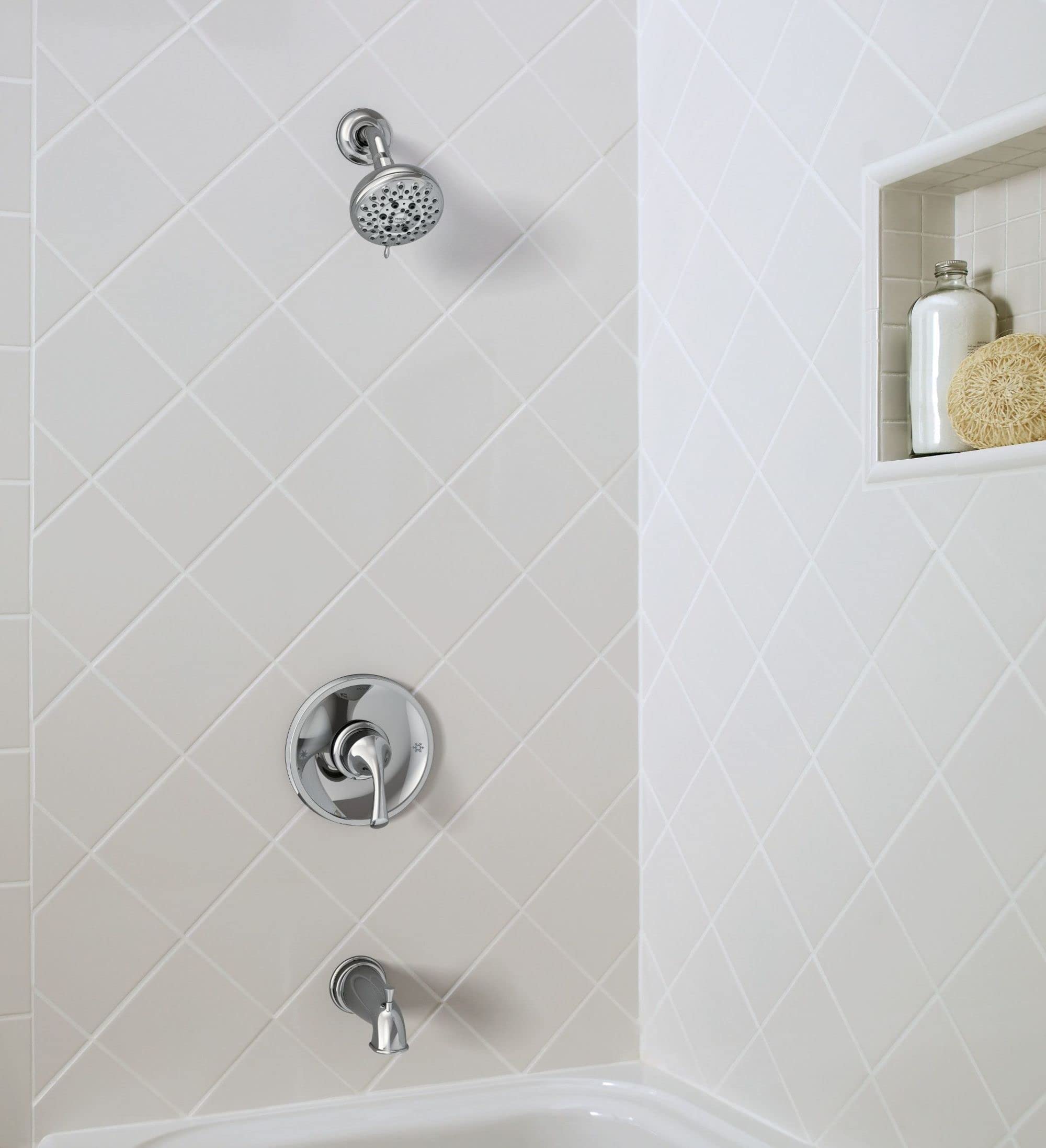 Foto 7 | Set De Bañera Y Ducha Moen Idora Chrome Con Válvula 82115 - Venta Internacional.