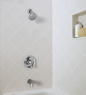 Foto 7 | Set De Bañera Y Ducha Moen Idora Chrome Con Válvula 82115 - Venta Internacional.