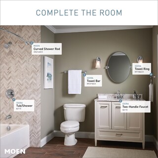Foto 5 | Grifo Para Lavabo De Baño Moen Idora 84115, Juego Central De 4 Pulgadas, Cromado - Venta Internacional.