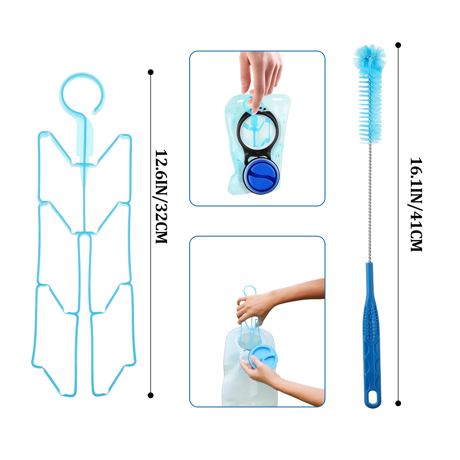 Foto 4 pulgar | Kit De Limpieza De Vejiga Hidratante Patelai 2, Juego 8 En 1, Azul - Venta Internacional.