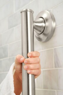Foto 2 | Barra De Apoyo Para Ducha Moen, Níquel Cepillado, 40 Cm, Seguridad Para Baño - Venta Internacional.