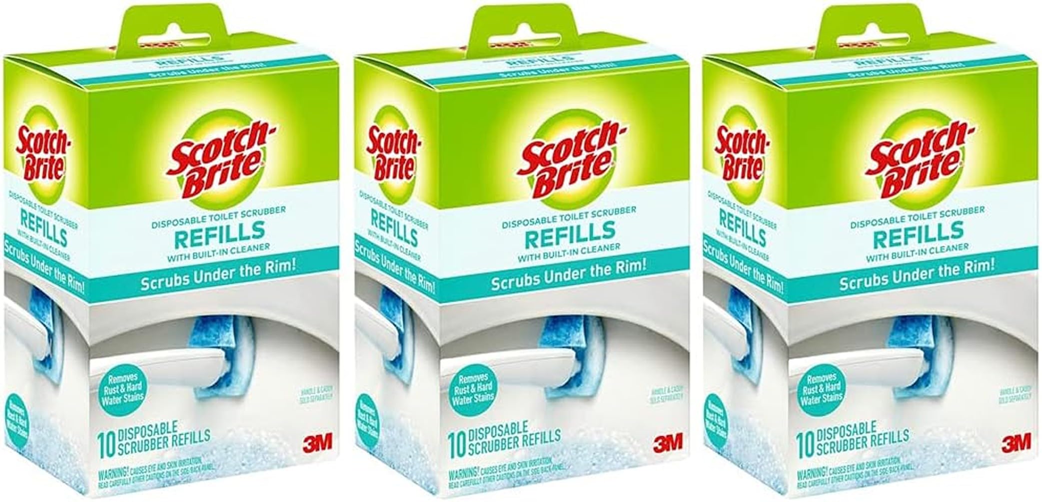 Foto 1 | Almohadillas De Recambio Desechables Scotch-brite Para Sistema De Limpieza De Inodoros | Elimina El  - Venta Internac