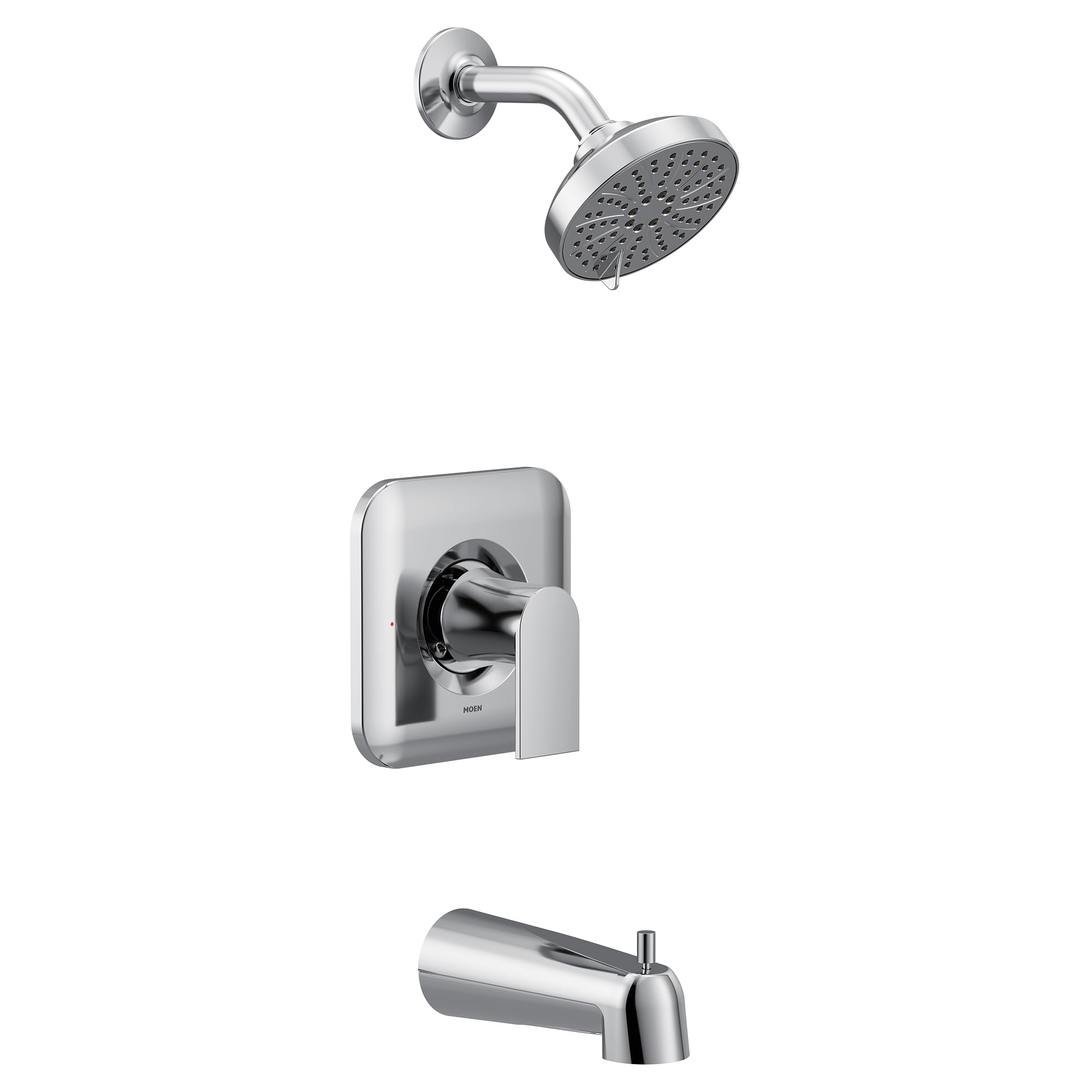 Set De Molduras Para Bañera Y Ducha Moen Genta Lx Chrome Con Válvula - Venta Internacional.