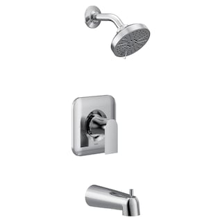 Foto 1 | Set De Molduras Para Bañera Y Ducha Moen Genta Lx Chrome Con Válvula - Venta Internacional.