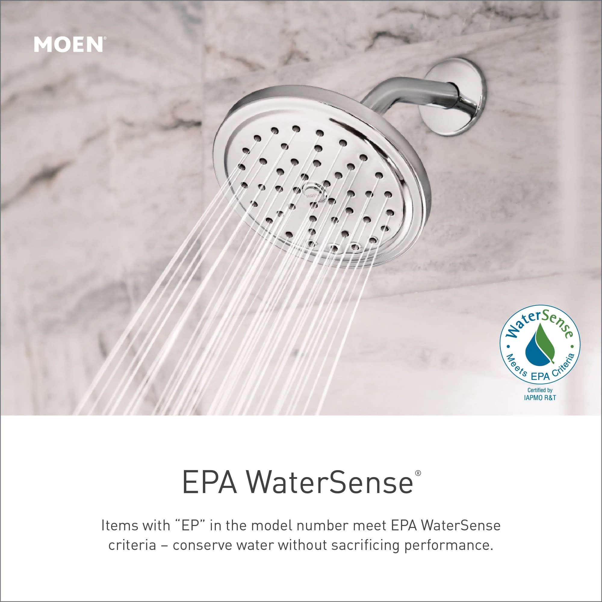 Foto 5 pulgar | Set De Molduras Para Bañera Y Ducha Moen Genta Lx Chrome Con Válvula - Venta Internacional.