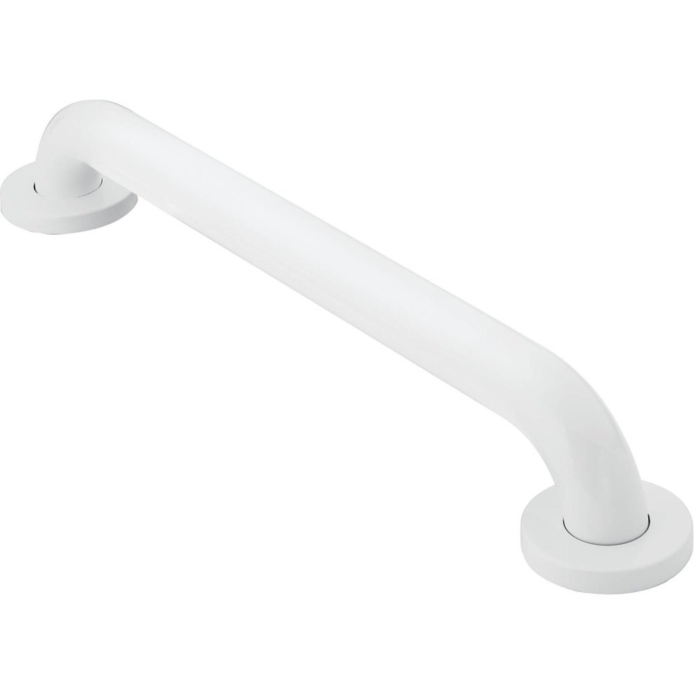 Barra De Apoyo Para Ducha Moen Glacier, Blanca, 45 Cm, De Seguridad Para Baño - Venta Internacional.
