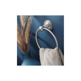 Foto 2 | Anillo De Toalla De Mano Para Baño Moen Preston Dn8486bn, Níquel - Venta Internacional.