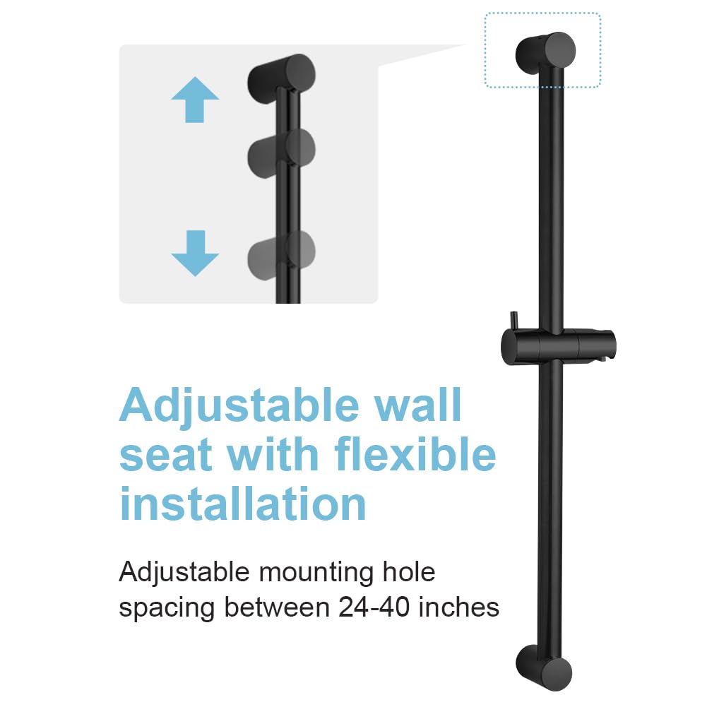Foto 3 pulgar | Barra Deslizante De Ducha Offo Ajustable De 82 Cm Para Montaje De 50 A 80 Cm - Venta Internacional.