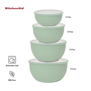 Foto 2 | Cuencos Prep Kitchenaid Con Tapas, Juego De 4 - Venta Internacional.