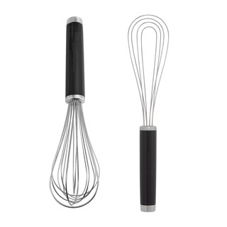Foto 1 | Juego De Batidores Kitchenaid Utility And Flat, Negro (juego De 2) - Venta Internacional.