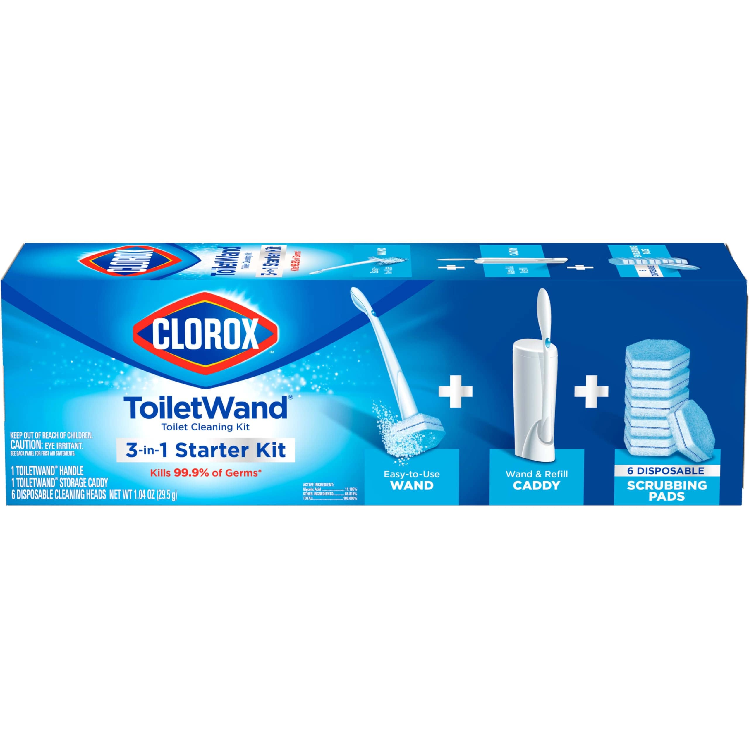 Kit De Limpieza Para Inodoros Clorox Toilwand Con 6 Recambios  Paquete De 6 - Venta Internacional. $502