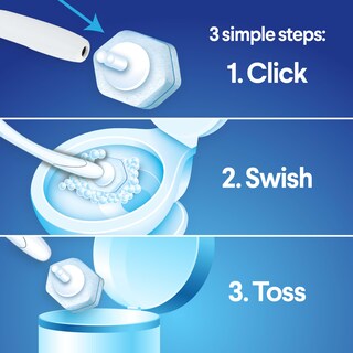 Foto 4 | Recambios Para Limpieza De Inodoros Clorox Toiletwand 20 Unidades - Venta Internacional.