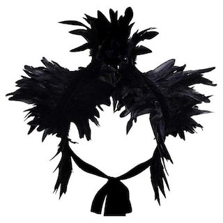 Foto 1 | Set De Accesorios De Baño Chal Gótico Con Forma De Pluma - Venta Internacional.