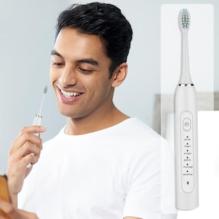 Foto 5 | Cepillo De Dientes Eléctrico Huoguo Usb Recargable A Prueba De Agua - Venta Internacional.