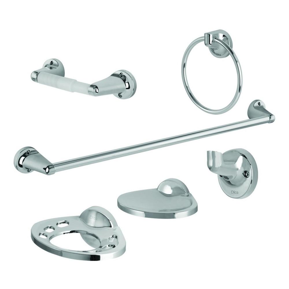 Juego de Accesorios de Baño Dica 6 Piezas