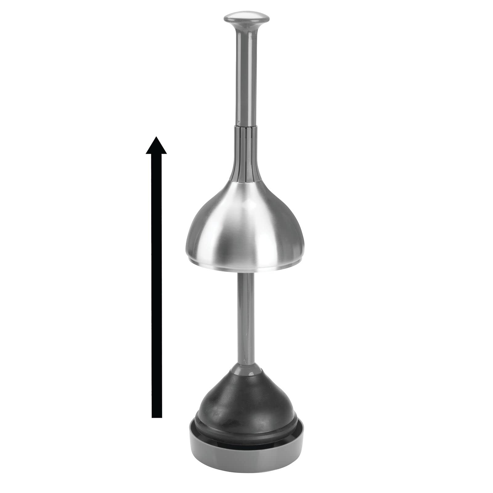Foto 6 pulgar | Set De Desatascadores Para Inodoro Mdesign Lift & Lock Cover Gris/ss - Venta Internacional.