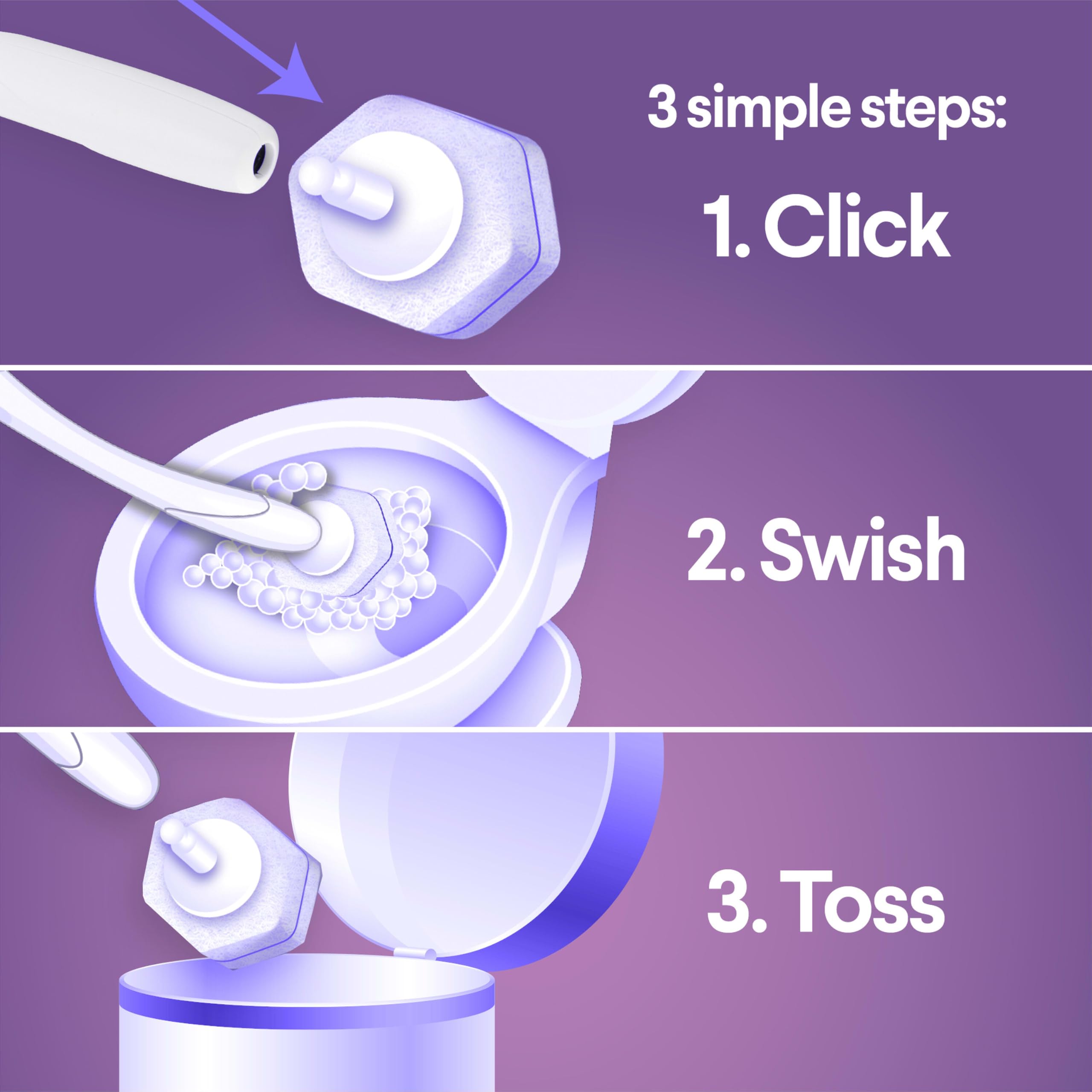 Foto 5 pulgar | Recambios Para Varillas De Inodoro Clorox Scentiva Lavender/jasmine  10 Unidades - Venta Internacional.